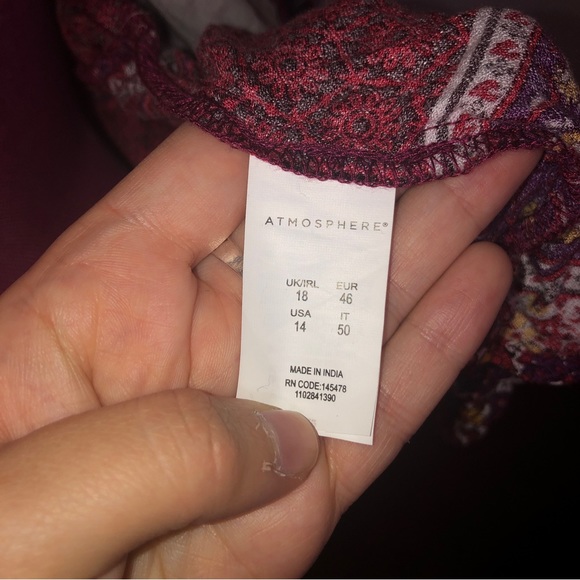 Aztec Print Embroidered Fringe Cardigan - Picture 5 of 5